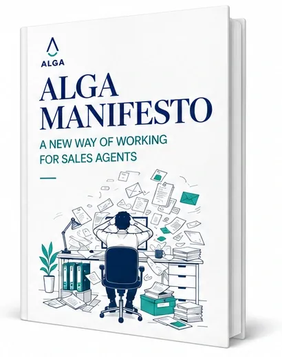 ALGA MANIFESTO. A NEW WAY OF WORKING FOR SALES AGENTS — book cover.